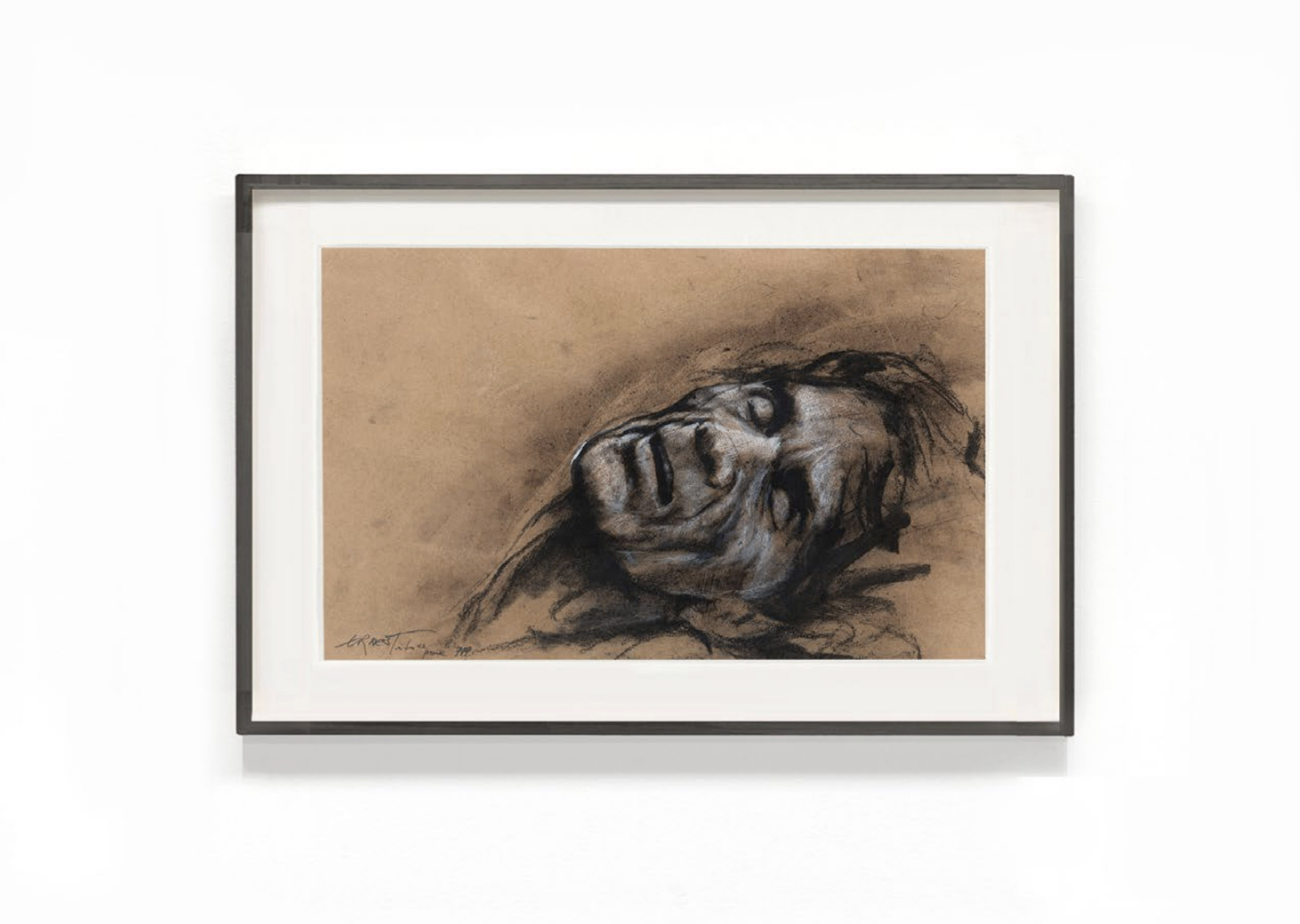 oeuvre Si je reviens XXVII Ernest Pignon-Ernest